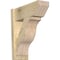 Ekena Millwork Funston Slat Rough Sawn Outlooker, Douglas Fir, 8"W x 20"D x 24"H OUT08X20X24FST06RDF - alternate 1
